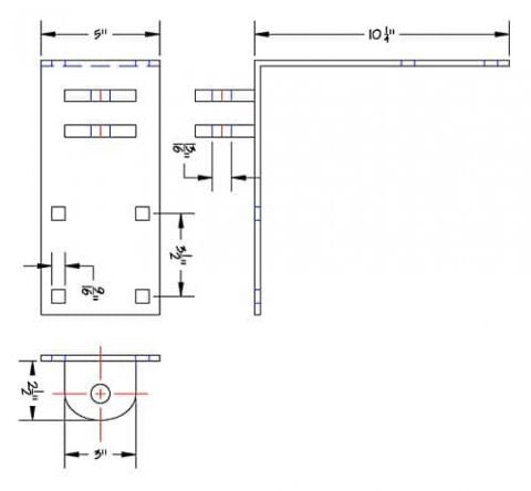 Outside Corner Female (WH-OCF) | Build A Dock