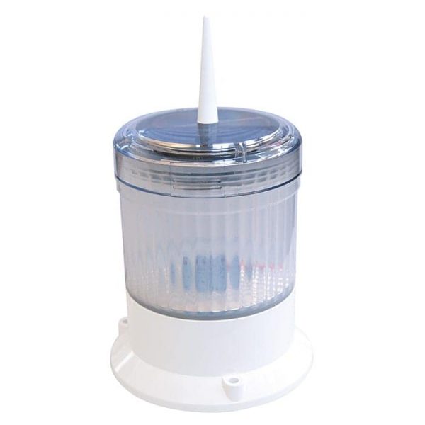 piling cap solar light